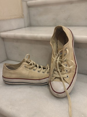 Converse All Star sneakers used, beige, size 39.5