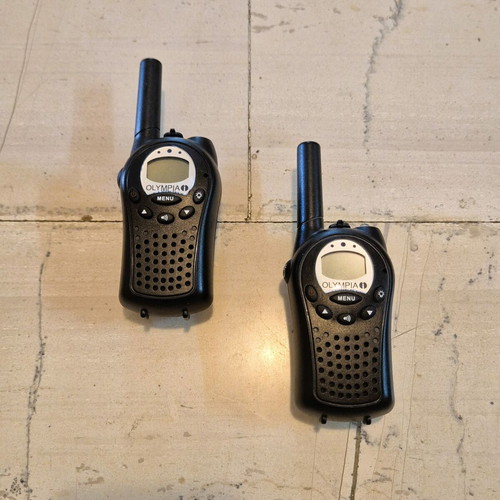 Olympia Walkie Talkie Set Semi-Professional Wireless Radios Like New