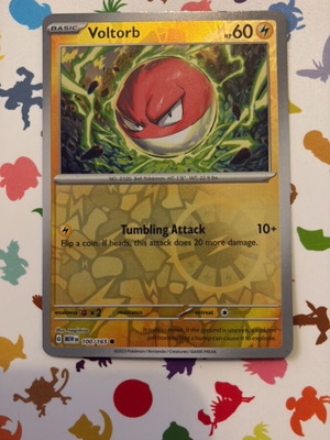 Pokémon Card Voltorb ScarletViolet-151 Reverse Holo new