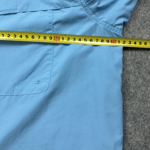 Columbia PFG women's blue fishing shirt used, size 2X