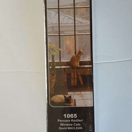 Anatolian Window Cats Puzzle 1000 Pieces new