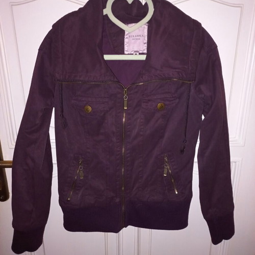 Bershka jacket like new, purple, size M