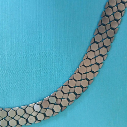 Sisley metal vintage 90s belt used, gold color