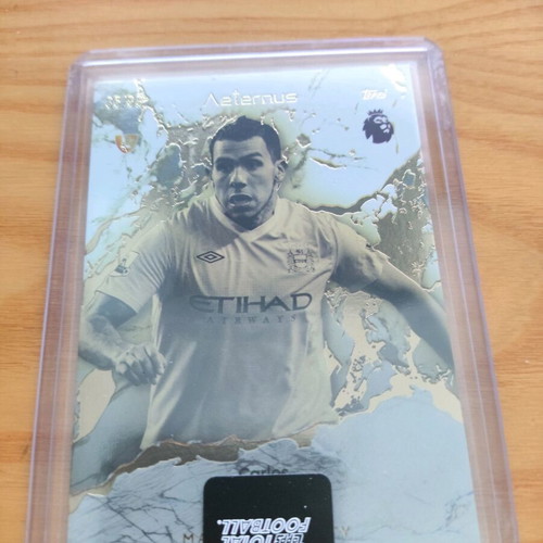 Topps Total Football Card Carlos Tevez Manchester City Aeternus Gold like new