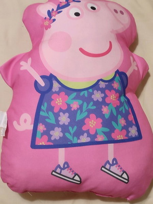 Παιδικό διακοσμητικό μαξιλάρι Peppa Pig σαν καινούργιο