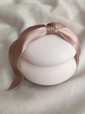 Macaron bonbonniere made of artistic plaster new