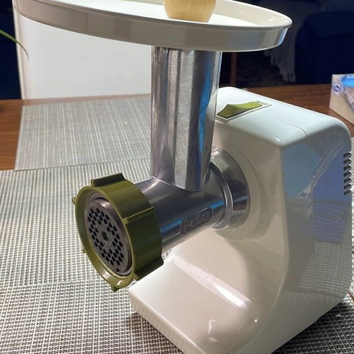 Vintage Geka Electric Meat Grinder new, German made