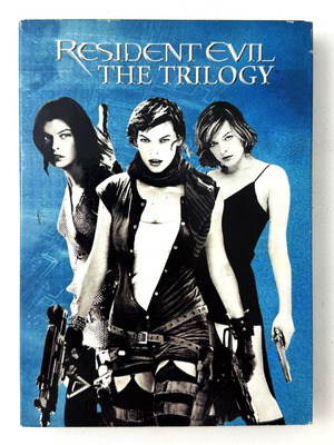 Resident Evil Trilogy DVD used with Greek subtitles, 3 discs