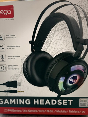 Gaming headset new in box