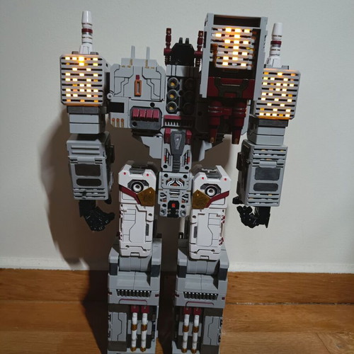 Transformers Metroplex Siyang Culture Y-C001 Vladivostok figure, custom-painted