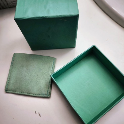Tiffany jewelry box and pouch new