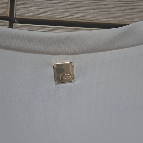 BSB semi-transparent tunic white, like new, size XL
