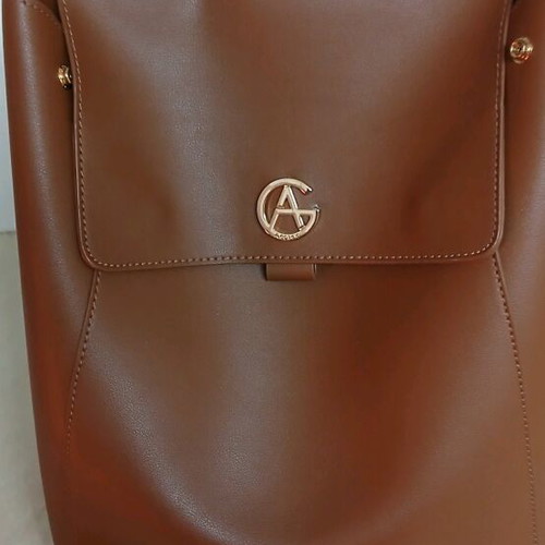 Brown backpack bag like new