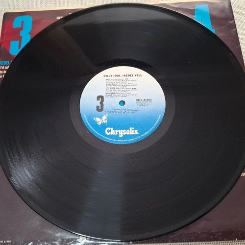 Billy Idol Rebel Yell LP μεταχειρισμένο, ροκ