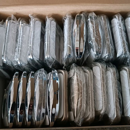 Geyer multi model switch and socket frames new, pack of 121 pieces