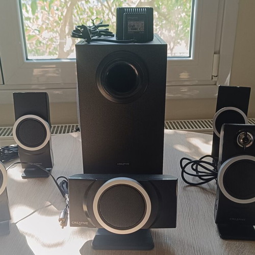 Creative Inspire T6100 5.1 surround speakers used