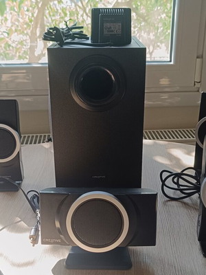 Creative Inspire T6100 5.1 surround speakers used