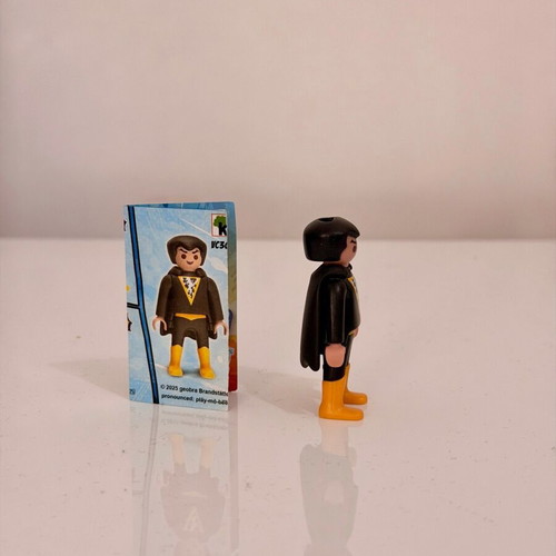 Kinder Joy Black Adam Playmobil new