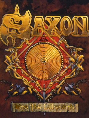 LP Saxon Into The Labyrinth νέο, heavy metal