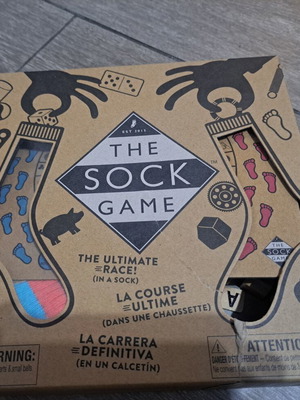The Sock Game επιτραπέζιο παιχνίδι μεταχειρισμένο, λείπουν μικρά αντικείμενα