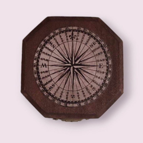 Vintage style compass