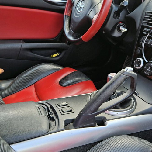Mazda RX-8 2005 used, red coupe, manual transmission