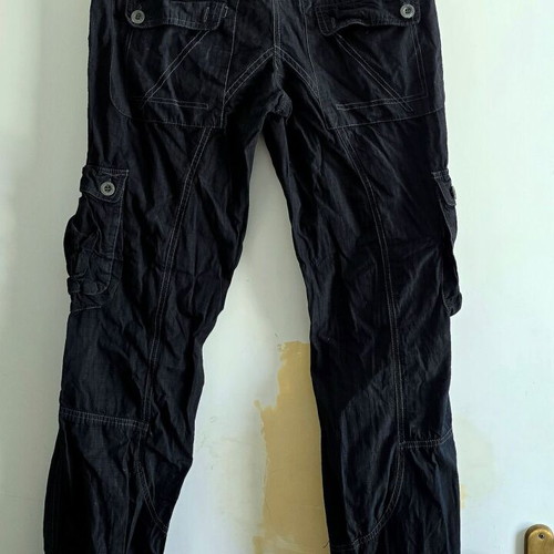Attrattivo vintage cargo pants, size Large, black