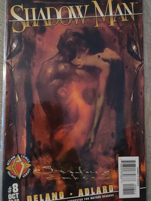 Shadowman #8 comic book mint condition, dark fantasy voodoo