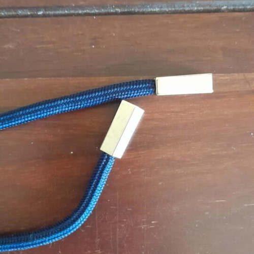Samsung A21s phone case with neck strap like new, dark blue