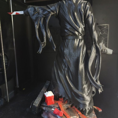 Ghostface Scream Figure 35cm custom 3D printed hand-painted like new