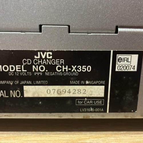 JVC CH-X350 CD changer μεταχειρισμένο για 12 δίσκους