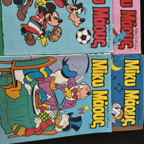Miky Maous A Period comics used, set of 4 issues