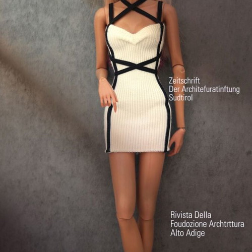Collectible Black Stripe doll dress new for 29cm dolls