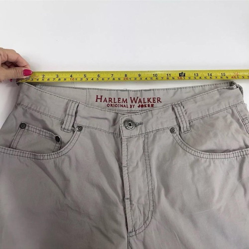 Harlem Walker by Joker Vintage Flat Trousers Grey Mens Size W33 L34 like new
