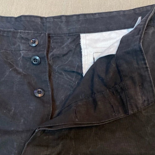 Cargo military men's black XL