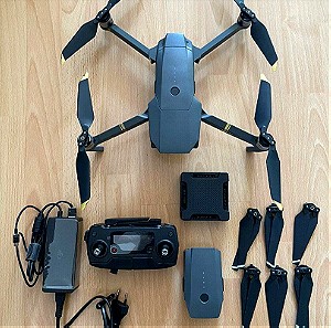 DJI Mavic Pro Quadcopter Camera Drone - Γκρι - με πολλά αξεσουάρ.