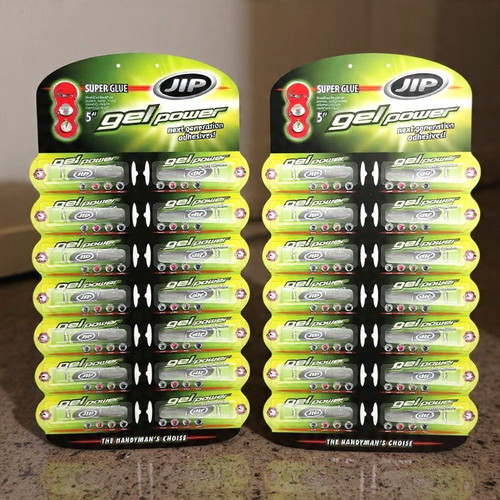 JIP Gel Power Super Glue Set 24x 2gr new, strong adhesion