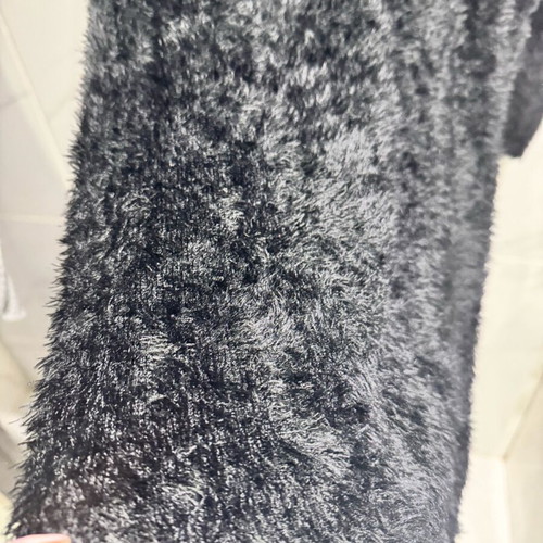 Black turtleneck dress like new, very soft and warm