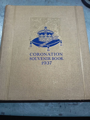 Coronation Souvenir Book 1937 used, good condition