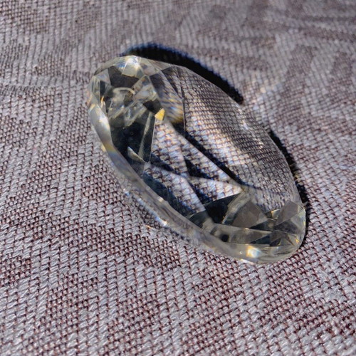 Diamond used for fairy core room decor with broken base