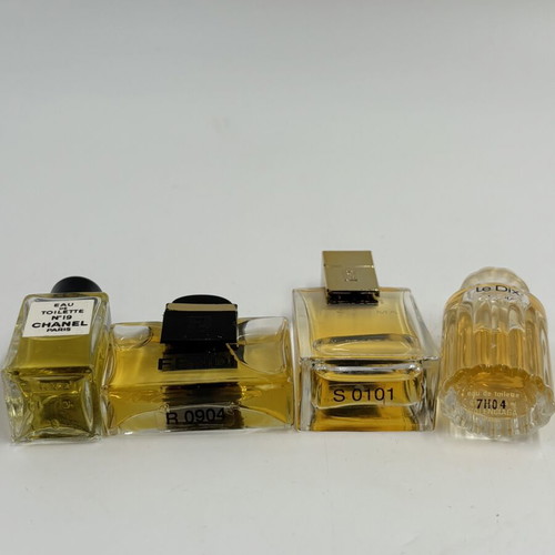 Vintage Miniature Perfumes Chanel Fendi Balenciaga set like new