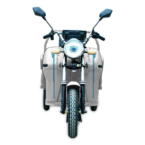 Electric tricycle white color, 35 km/h, 72W 22Ah battery, new