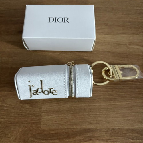 Dior Jadore Keychain and Lipstick or Perfume Holder new, white