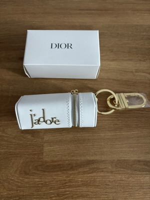 Dior Jadore Keychain and Lipstick or Perfume Holder new, white