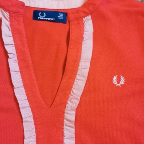 Fred Perry dress used, size M, red