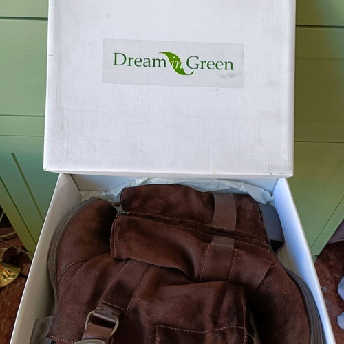 Dream Green brown suede ankle boots size 40 like new