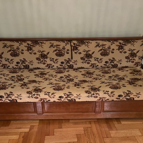 Vintage sofa used with storage space