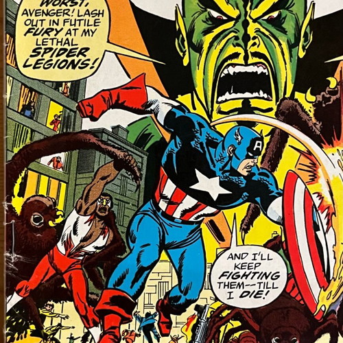 Captain America No.165 used comic Marvel Comics Group