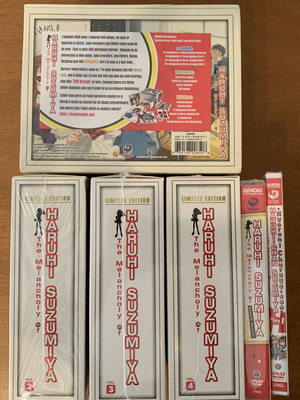 The Melancholy of Haruhi Suzumiya Limited Edition Box Set New