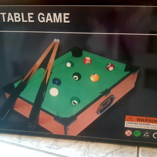 Medium-Sized Used Tabletop Billiards